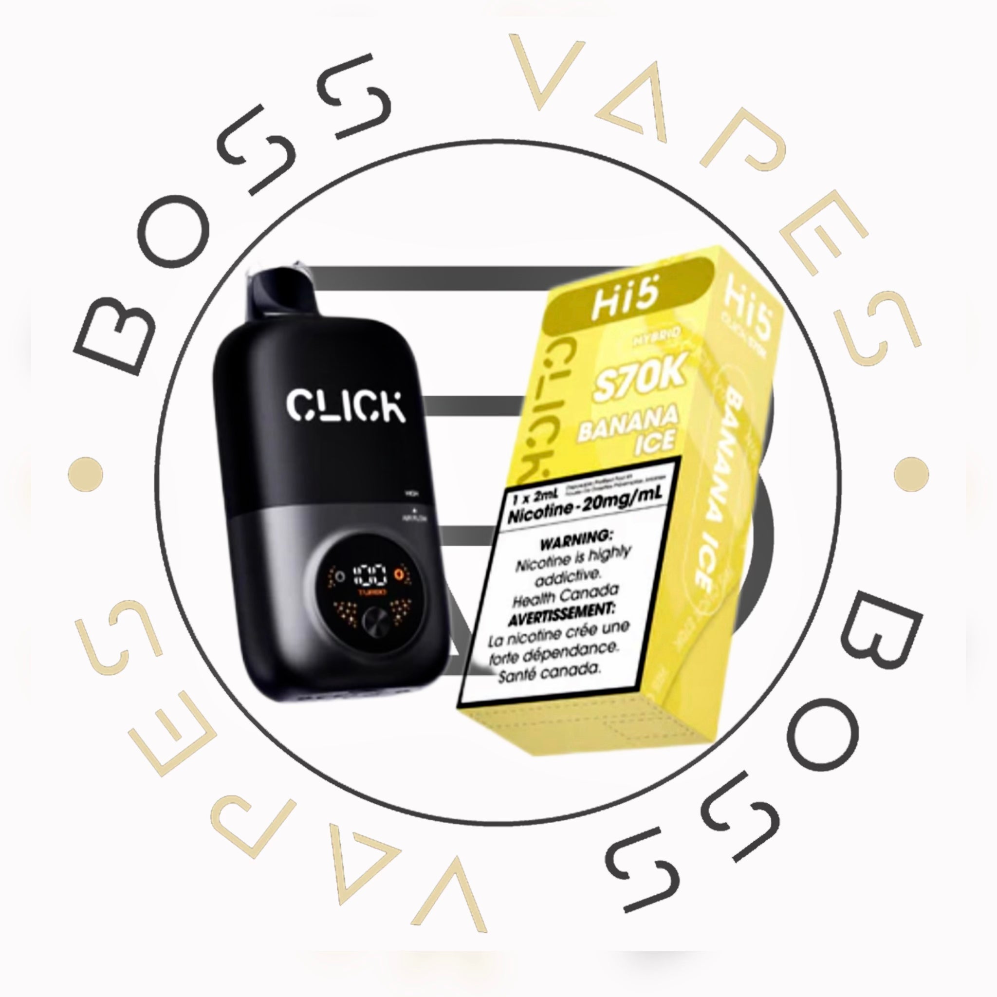 HI5 Click S70K Puffs Hybrid