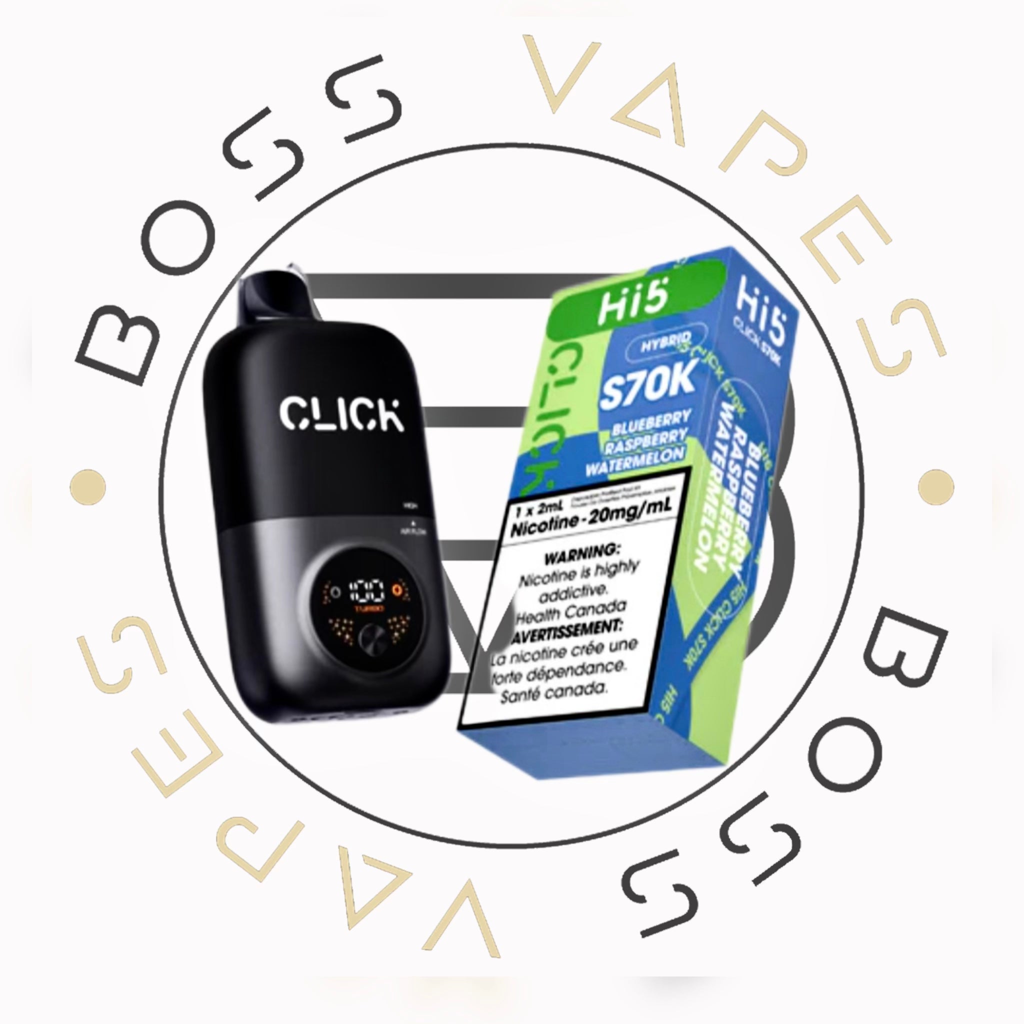 HI5 Click S70K Puffs Hybrid