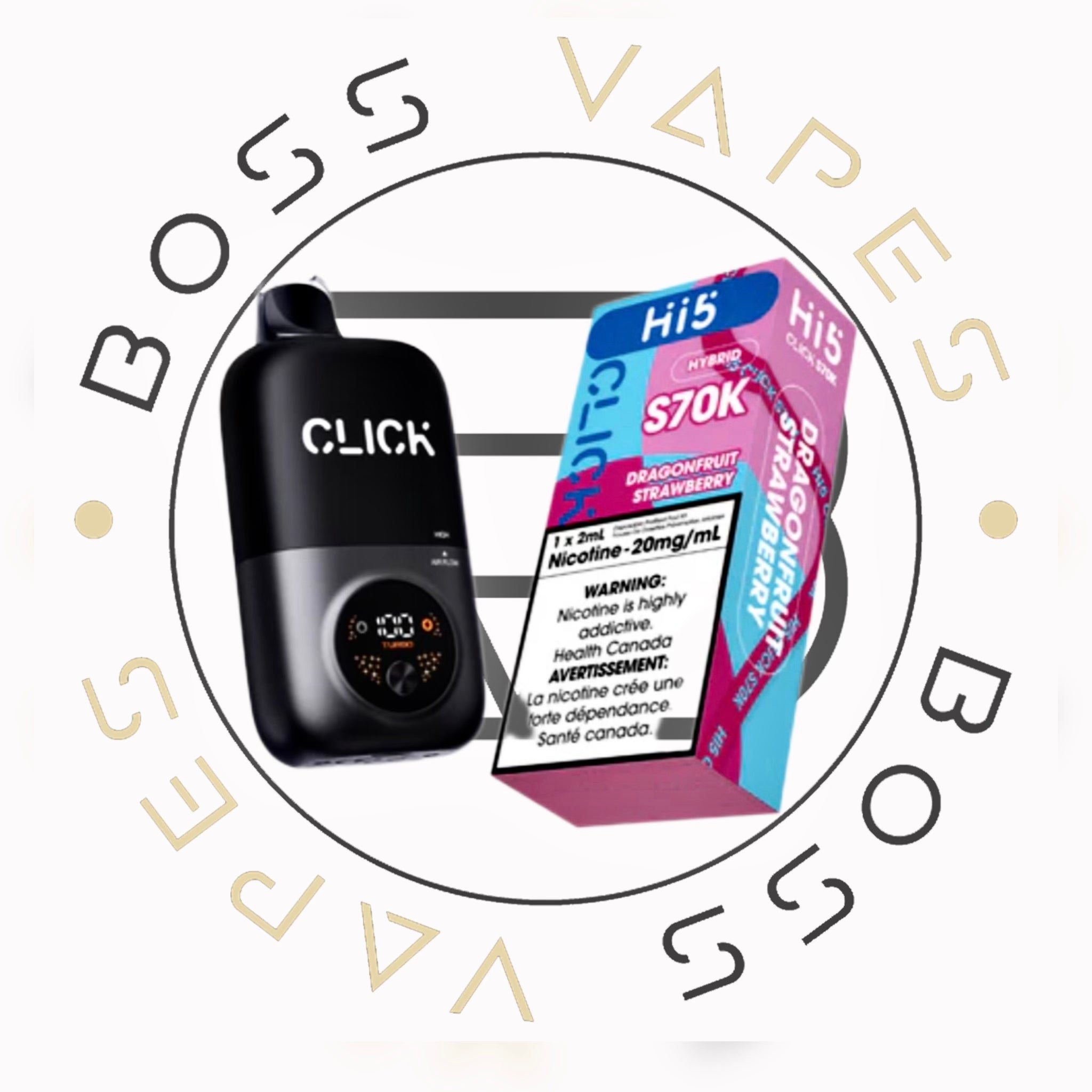 HI5 Click S70K Puffs Hybrid