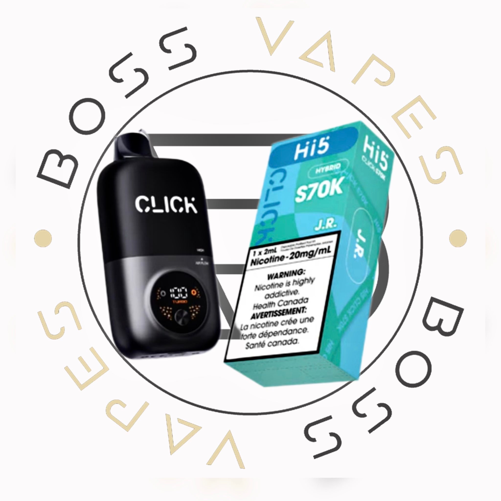 HI5 Click S70K Puffs Hybrid