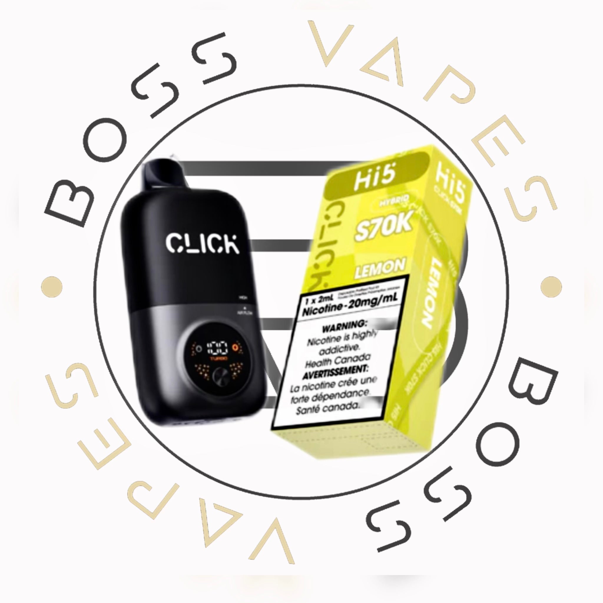 HI5 Click S70K Puffs Hybrid