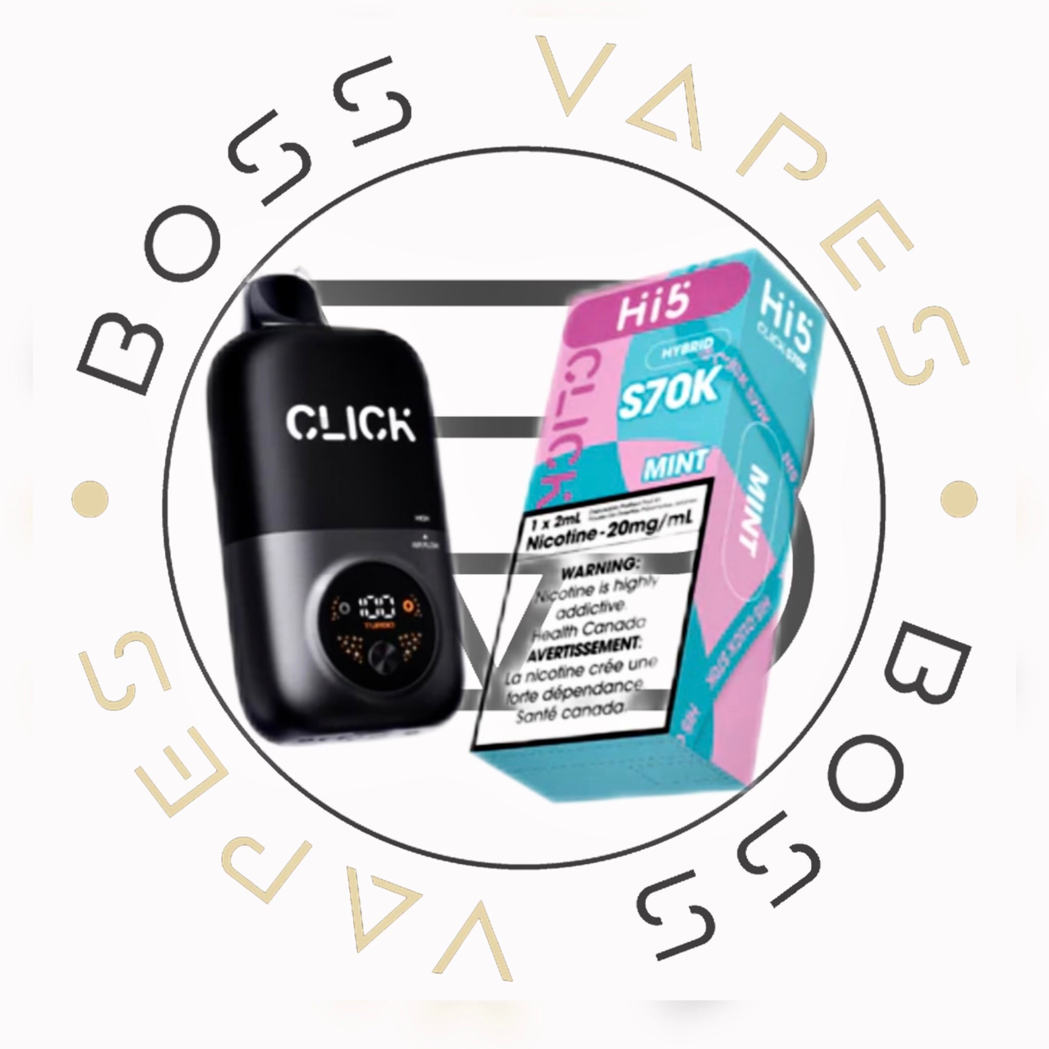 HI5 Click S70K Puffs Hybrid