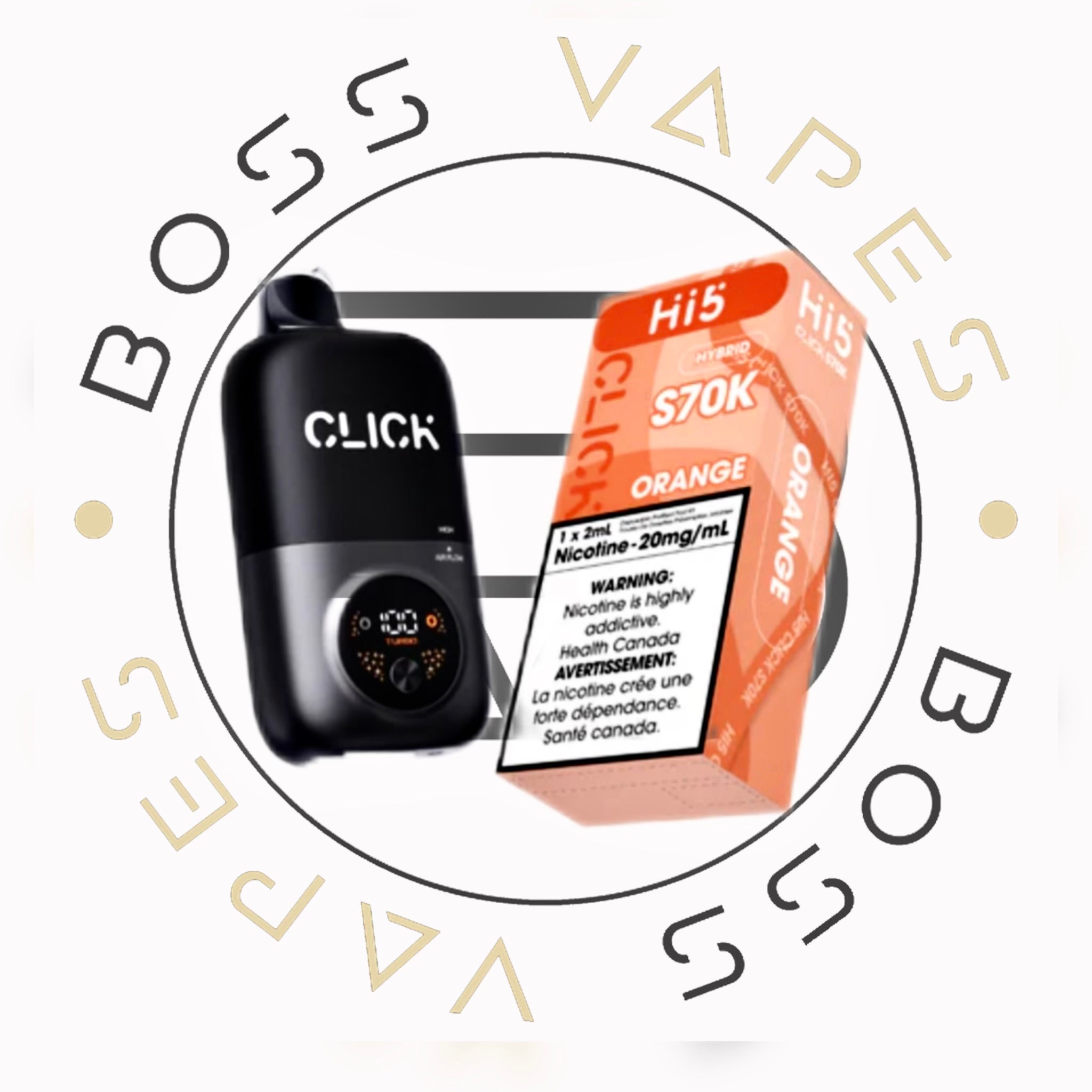 HI5 Click S70K Puffs Hybrid