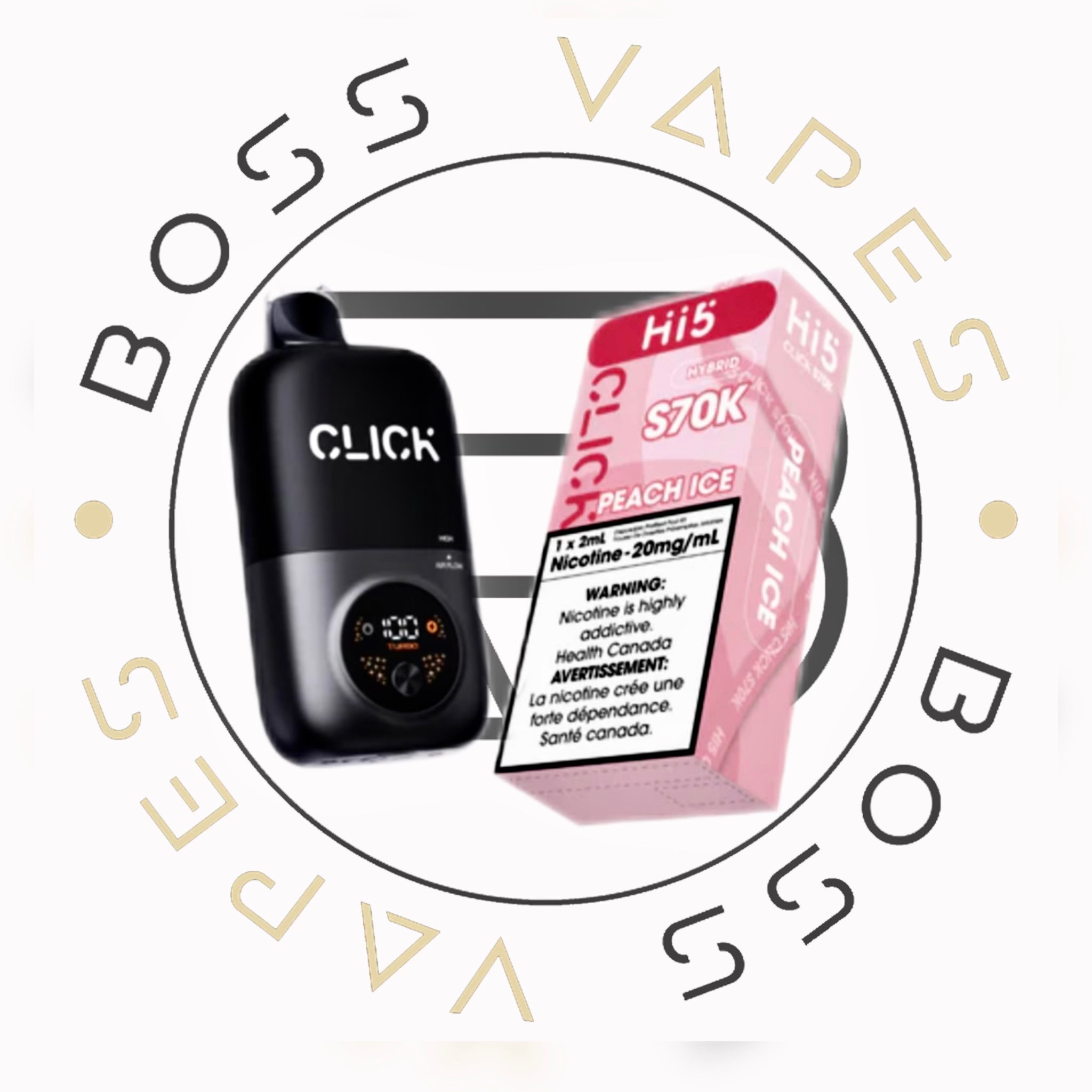 HI5 Click S70K Puffs Hybrid