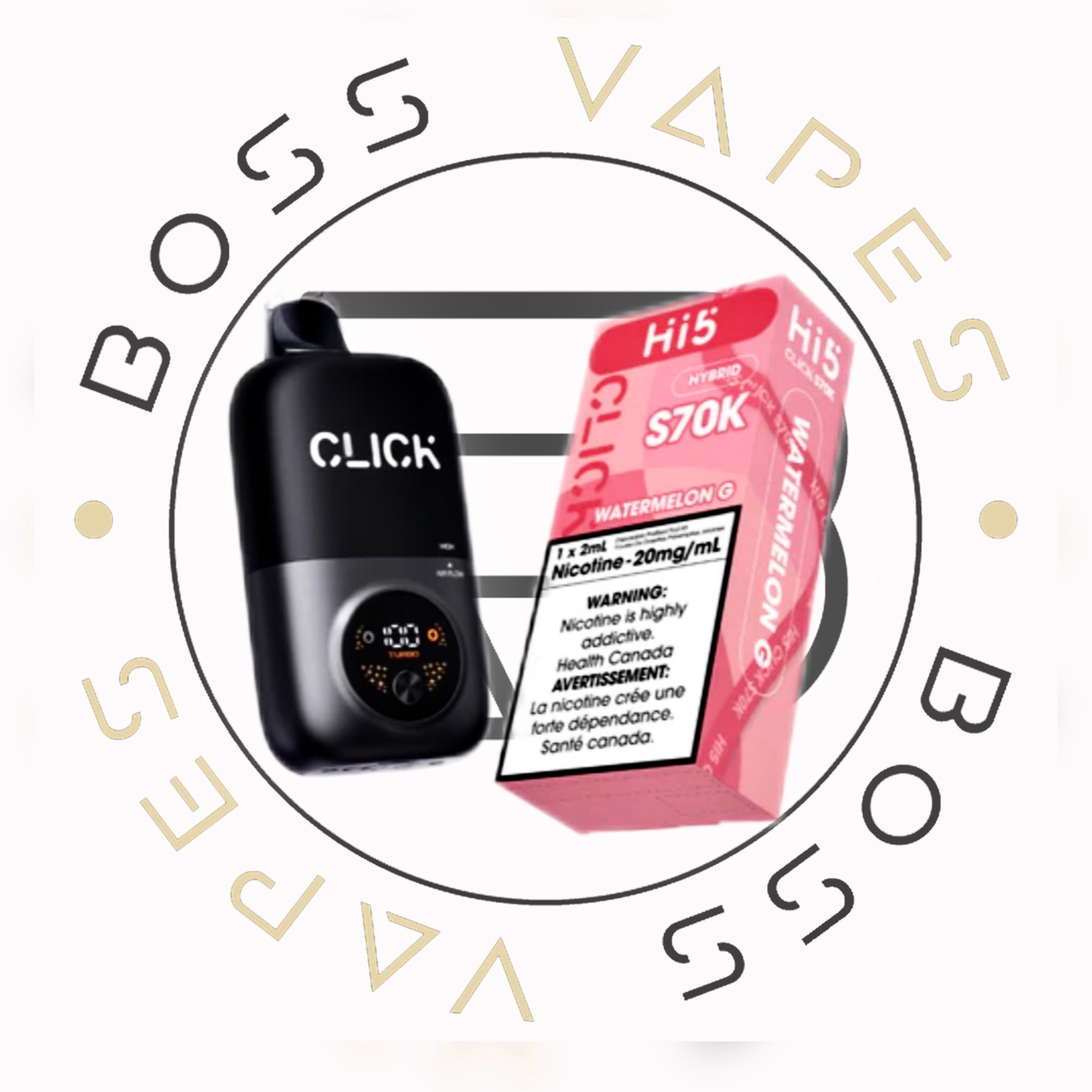 HI5 Click S70K Puffs Hybrid