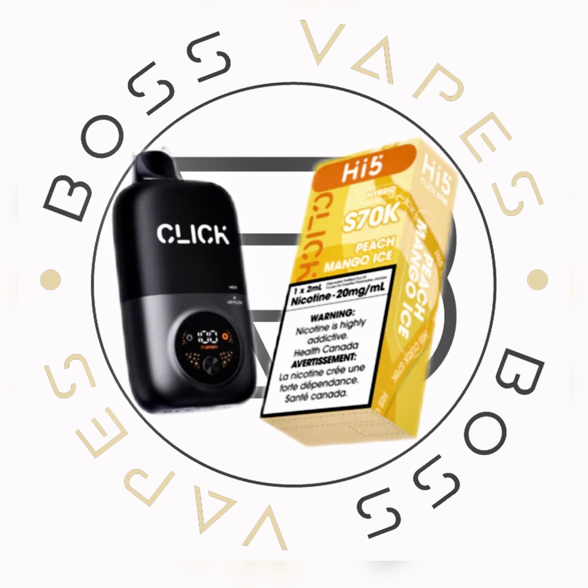 HI5 Click S70K Puffs Hybrid