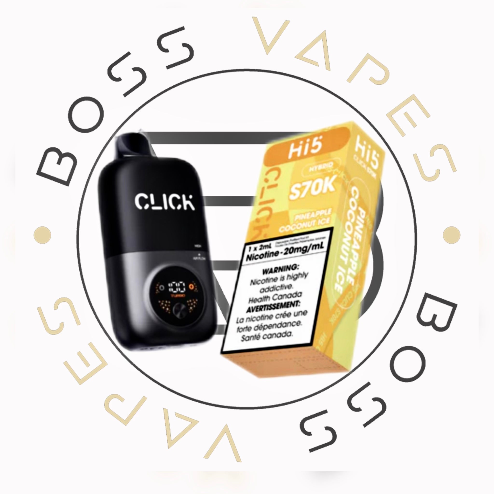 HI5 Click S70K Puffs Hybrid