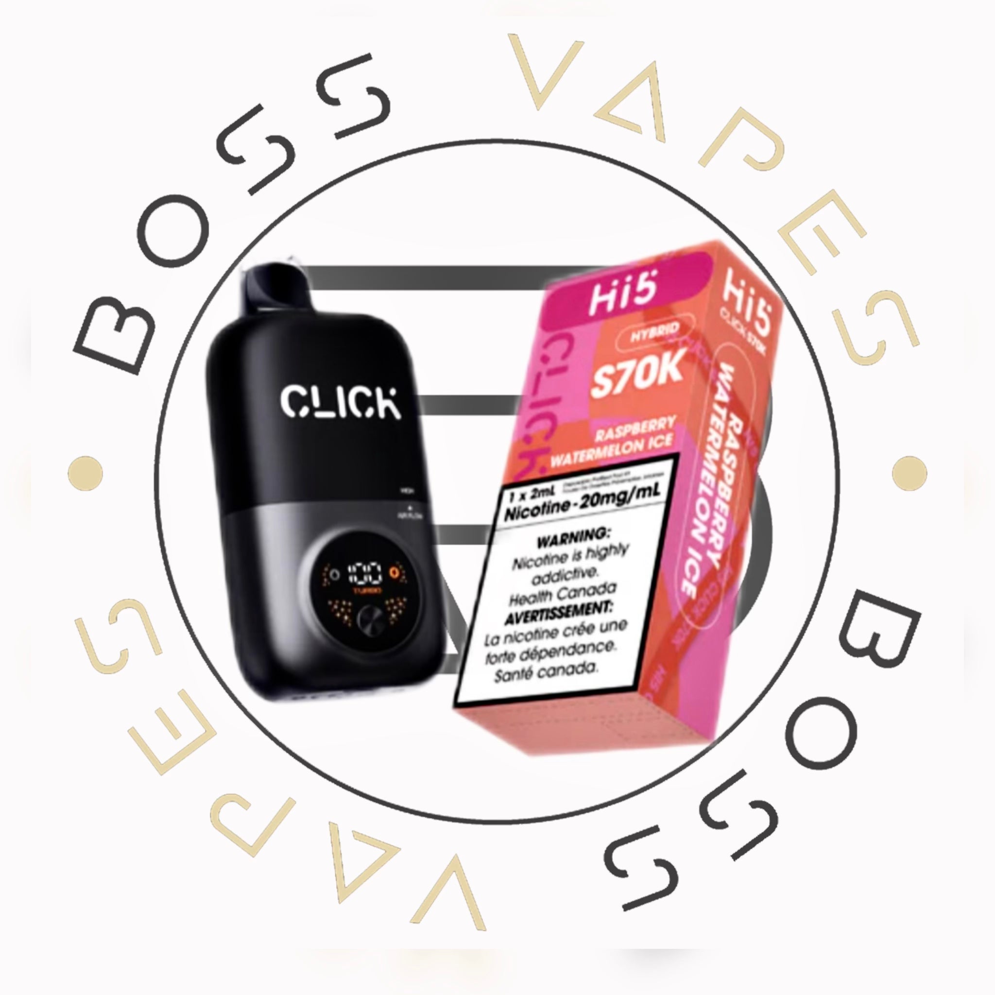 HI5 Click S70K Puffs Hybrid