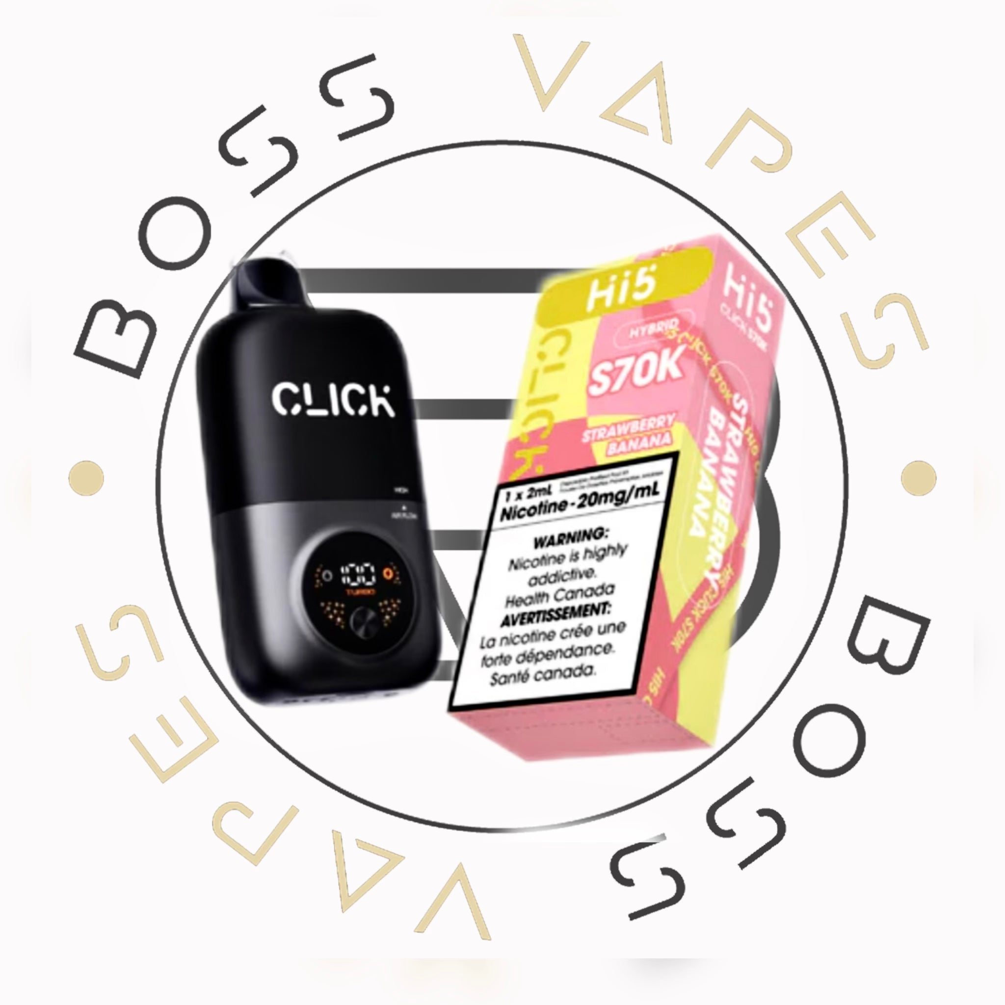HI5 Click S70K Puffs Hybrid