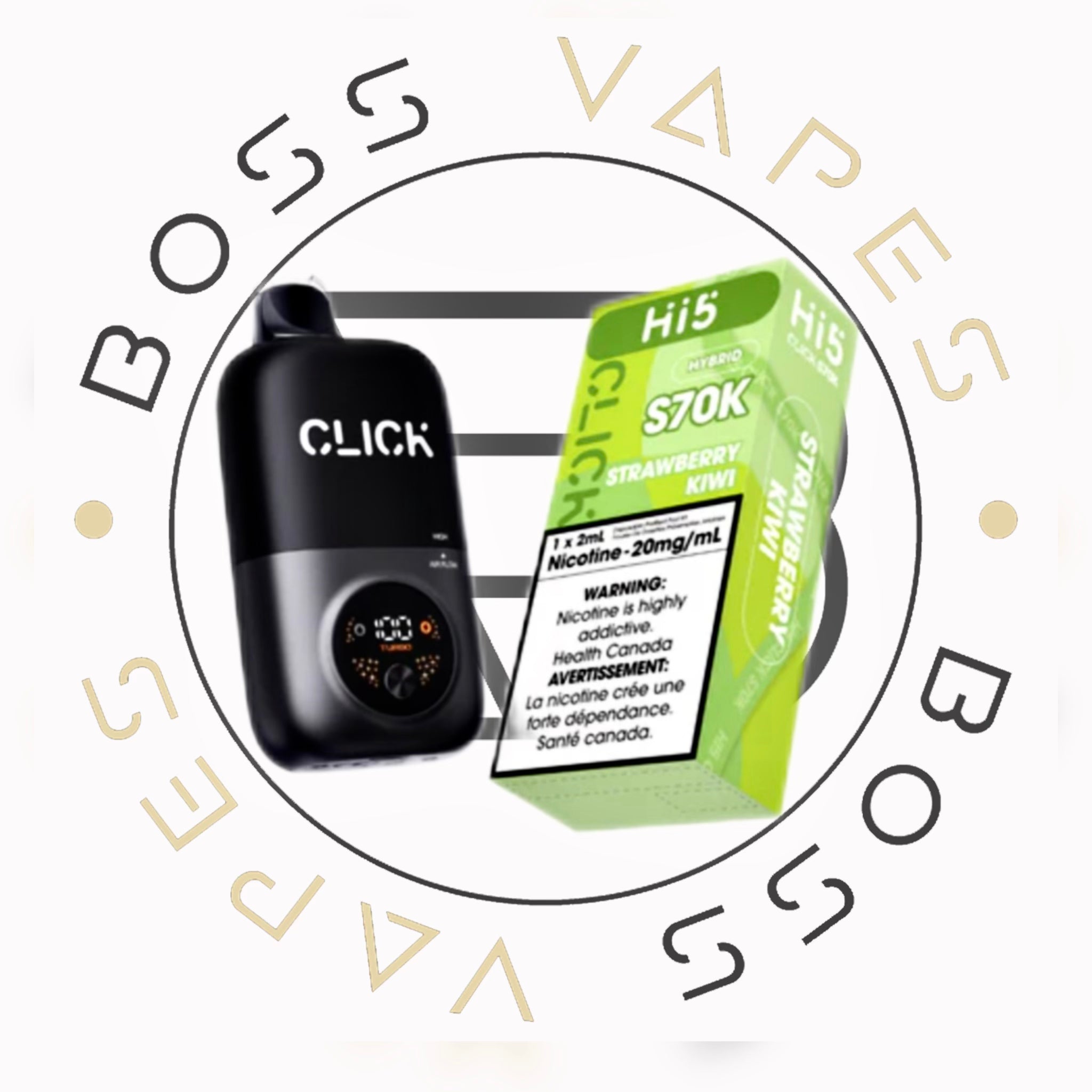 HI5 Click S70K Puffs Hybrid