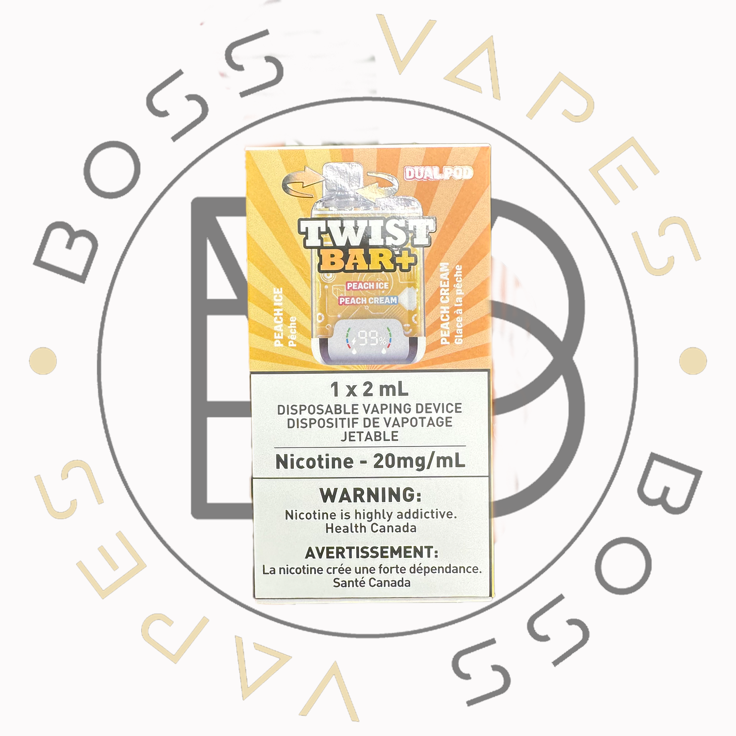 TWIST BAR - Dual Flavor 25K (Intense) (NEW)