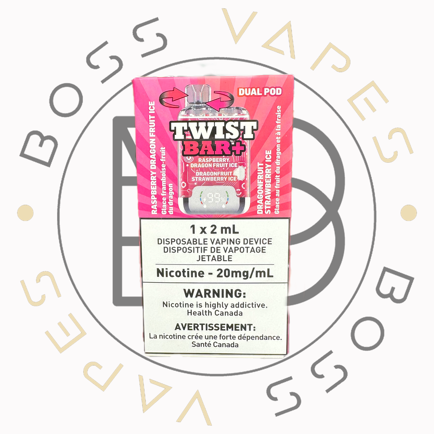 TWIST BAR - Dual Flavor 25K (Intense) (NEW)