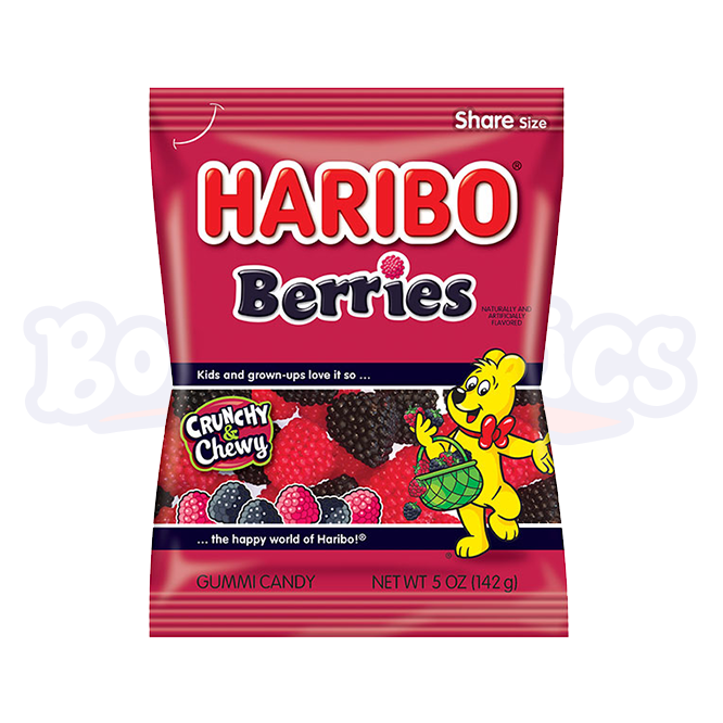 Haribo Berries Gummy Candy(142g): Germany