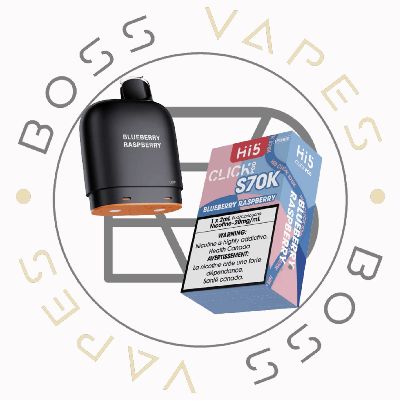 Hi5 Click (PODs) S70K Puffs