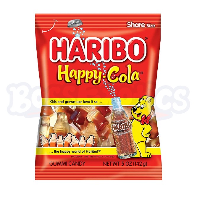 Haribo Happy Cola Bottles (142g) : Germany