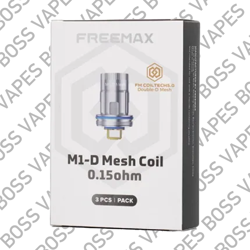 Freemax M1-D Mesh Coil 0.15ohm 3/PK [CRC Version] (Priced Individually)