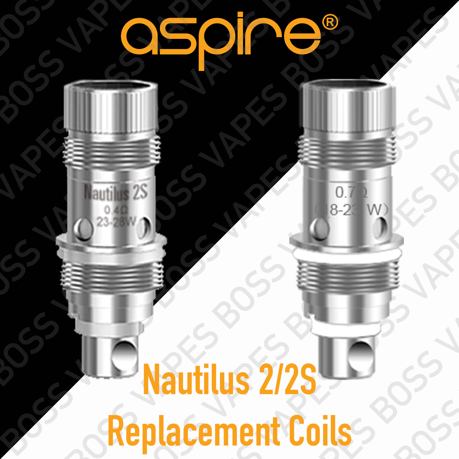ASPIRE NAUTILUS 2/2S REPLACEMENT COILS (Price per Coil) - Boss Vapes