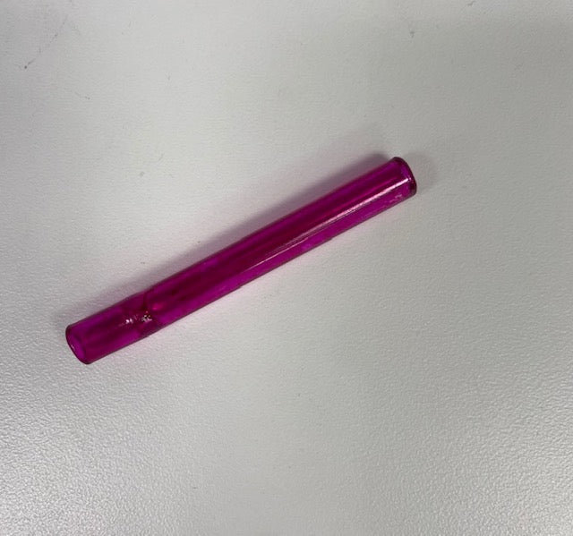 Pink glass one hitter
