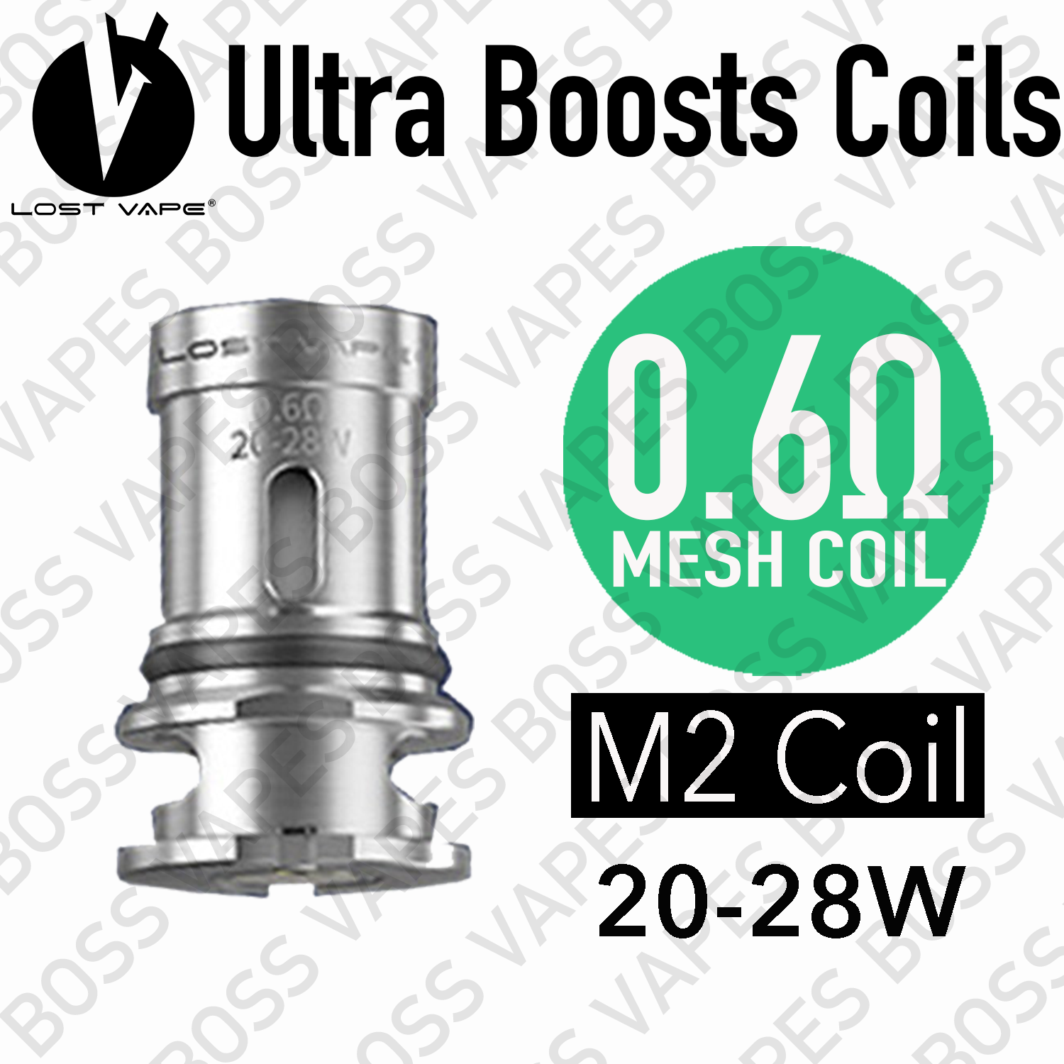 Lost Vape Ultra Boost Coils (Price per Coil) - Boss Vapes
