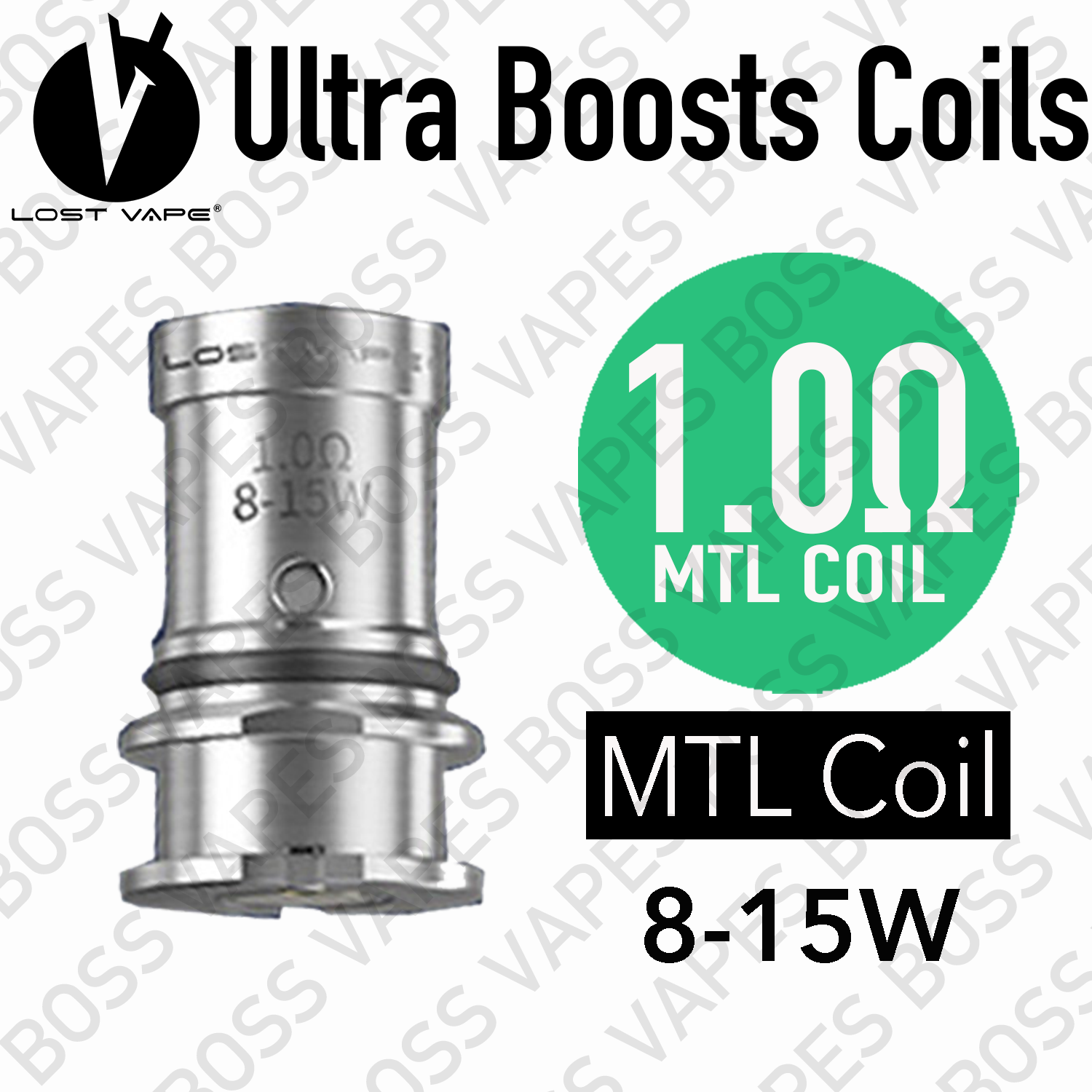 Lost Vape Ultra Boost Coils (Price per Coil) - Boss Vapes