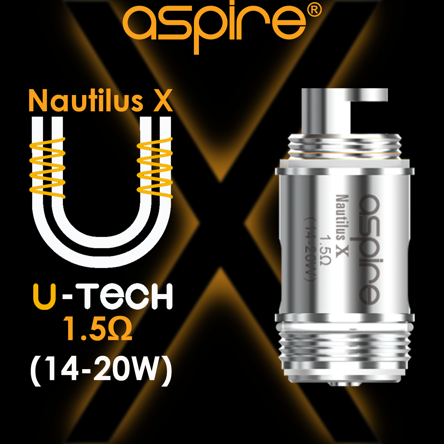 ASPIRE NAUTILUS X UTECH COILS (Priced Individually) - Boss Vapes