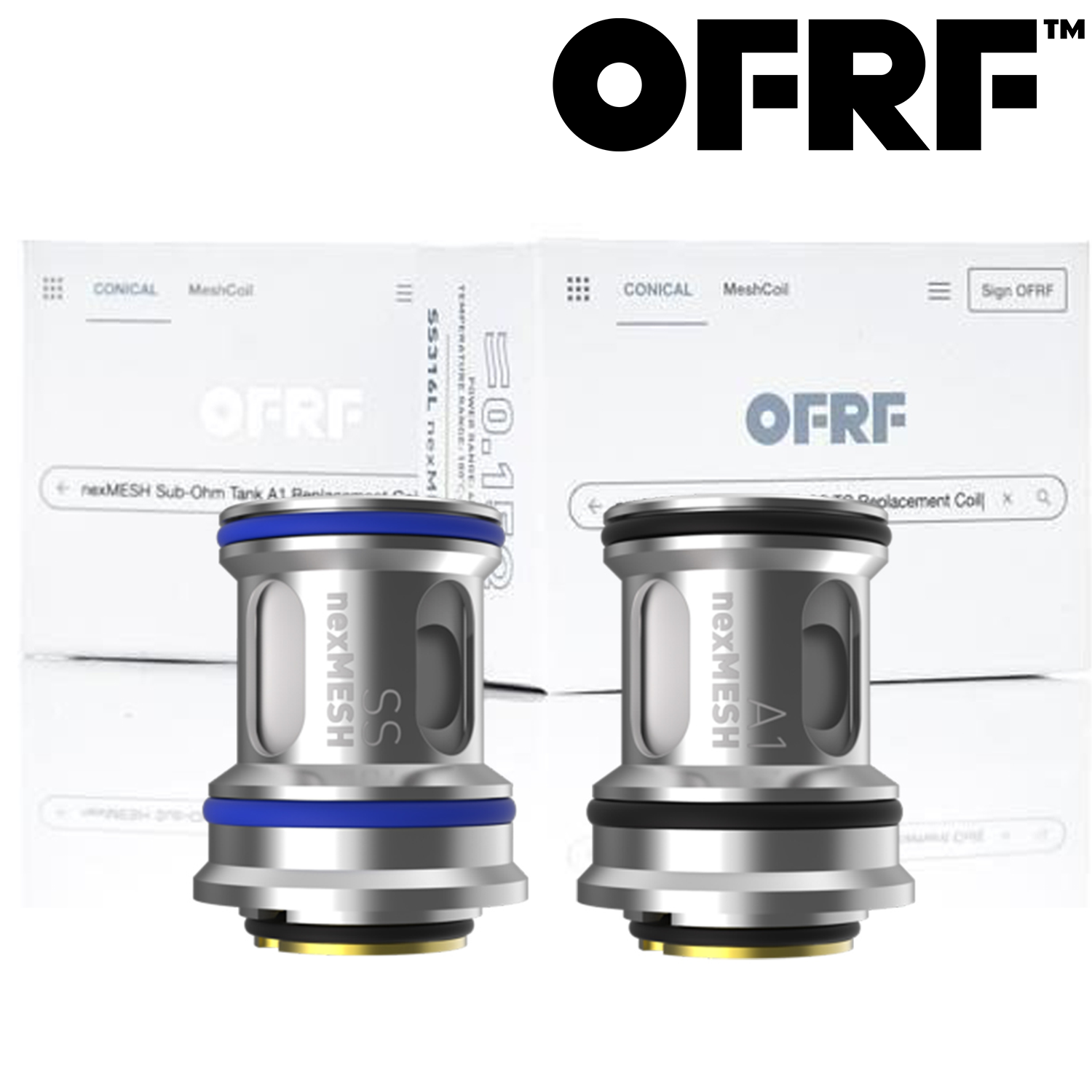 OFRF NEXMESH SUB-OHM REPLACEMENT COIL (PRICE PER COIL) - Boss Vapes