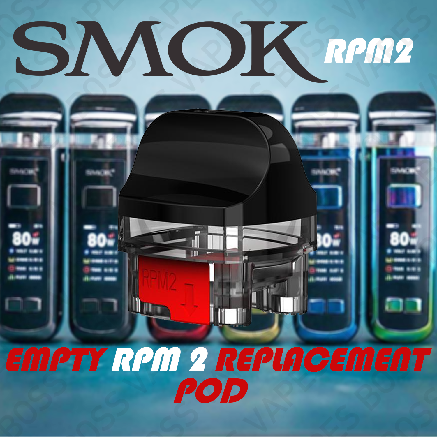SMOK RPM 2 EMPTY POD (Priced Individually) - Boss Vapes