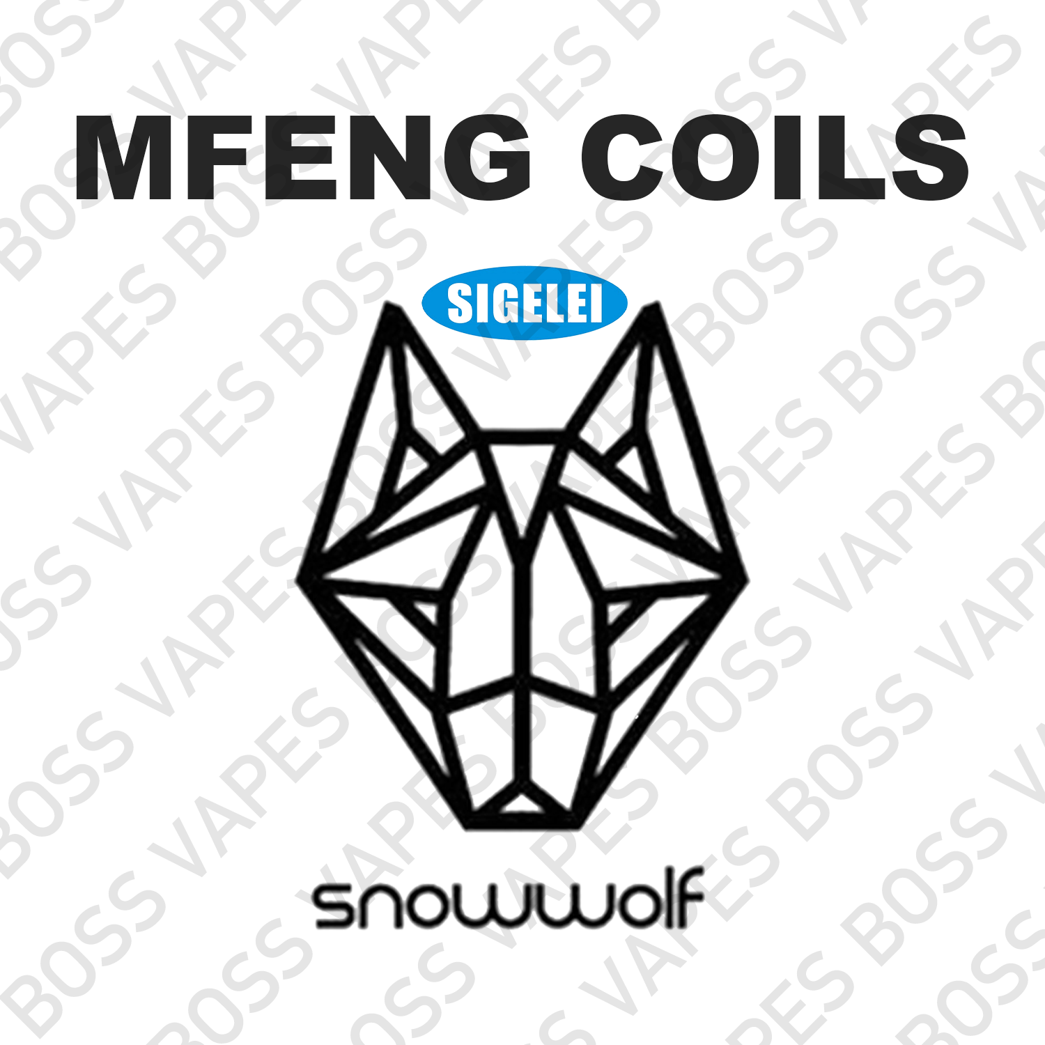 SIGELEI SNOWWOLF MFENG WF REPLACEMENT COILS (Price Per Coil) - Boss Vapes