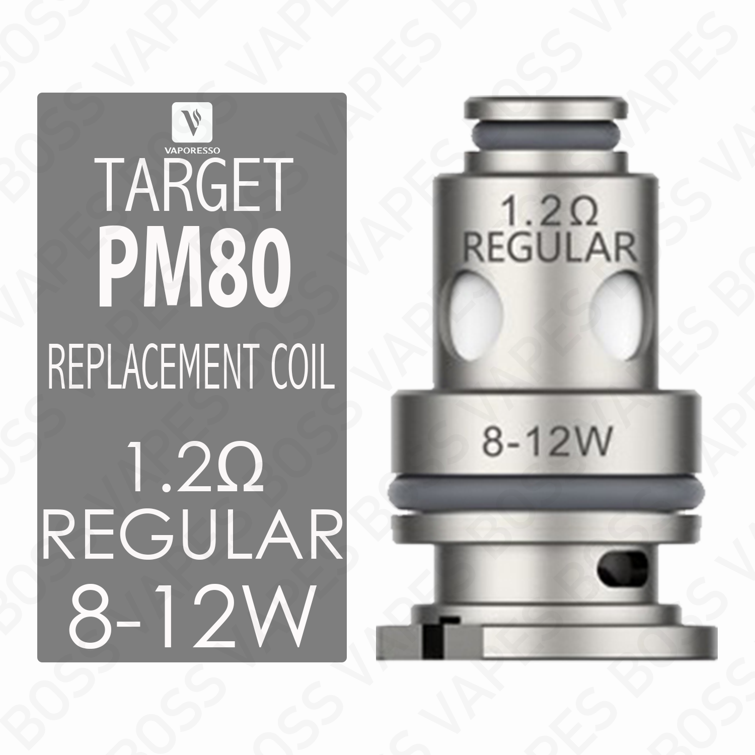VAPORESSO TARGET PM80 GTX COILS (Priced Per Coil) - Boss Vapes