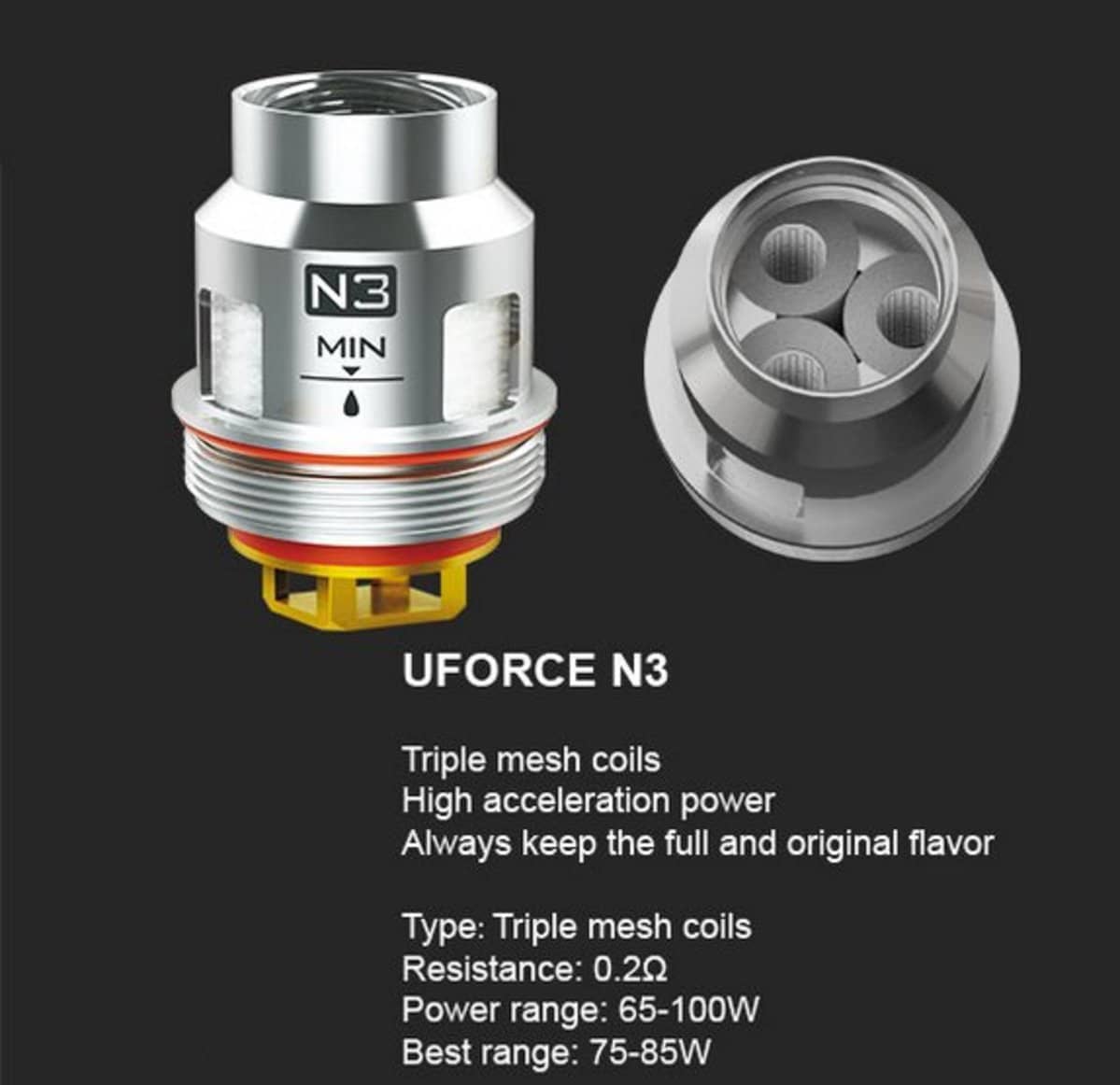 VOOPOO UFORCE REPLACEMENT COILS (Price Per Coil) - Boss Vapes