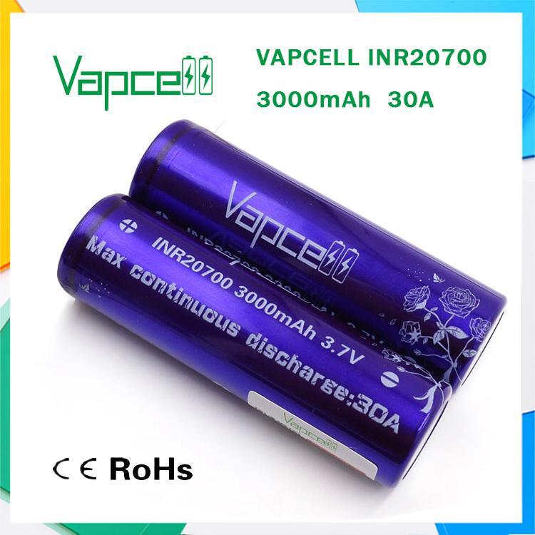Vapecell INR 20700 Battery - Boss Vapes