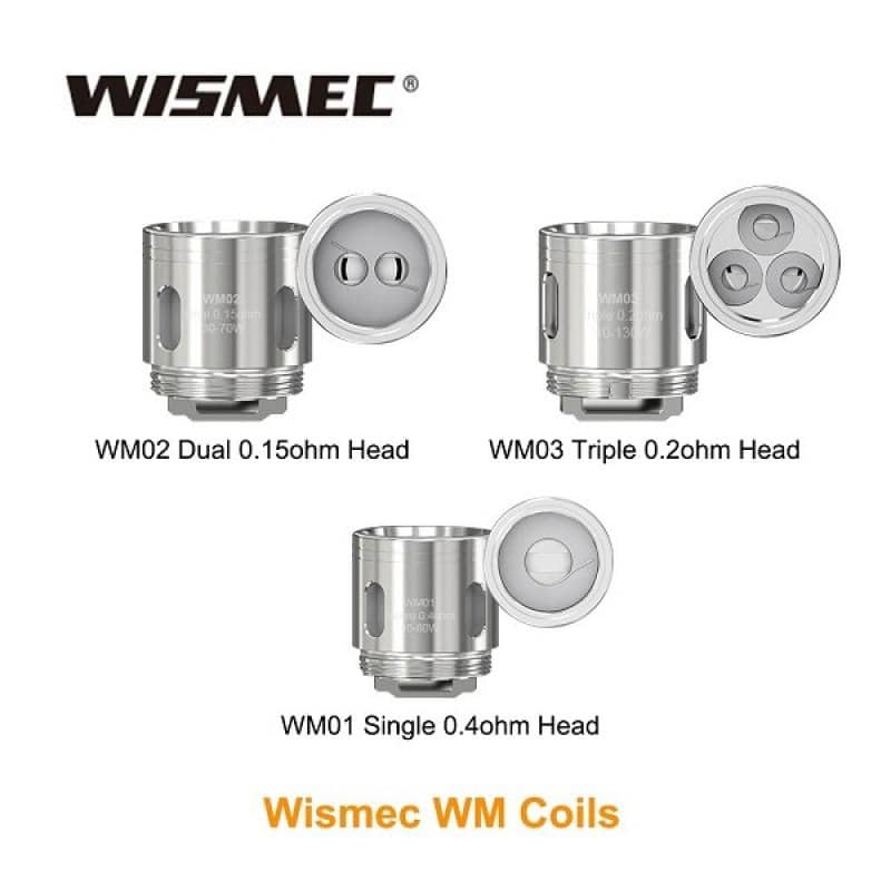 WISMEC GNOME REPLACEMENT COILS (Price Per Coil) - Boss Vapes