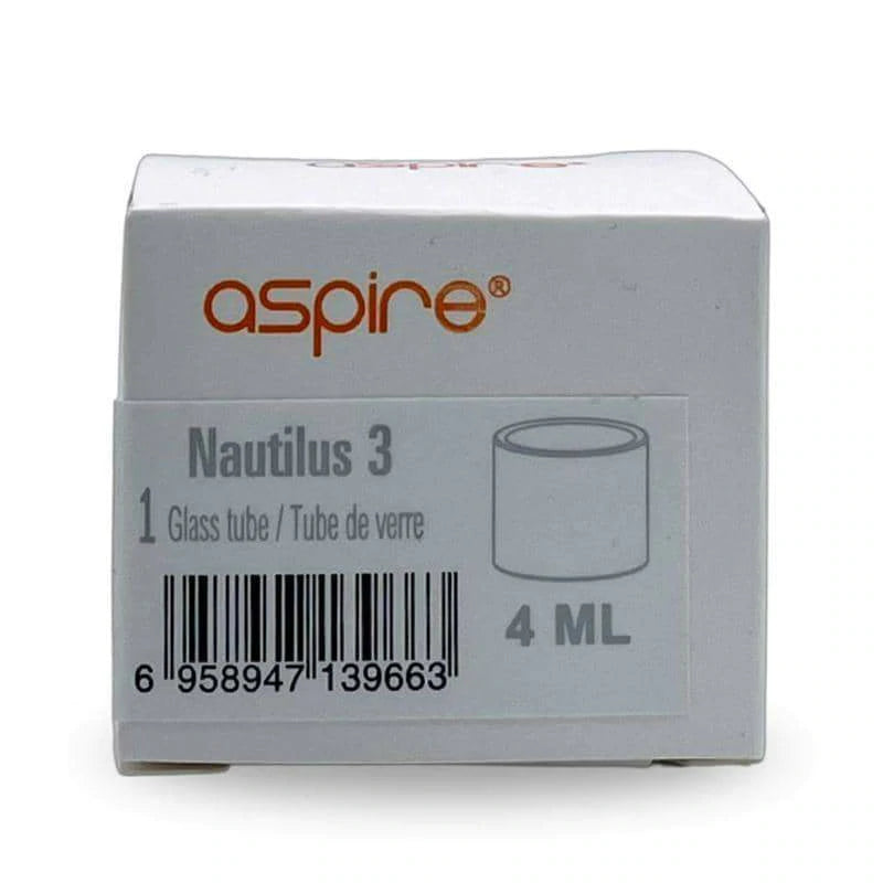 ASPIRE NAUTILUS 3 REPLACEMENT PYREX TUBE (4ML)