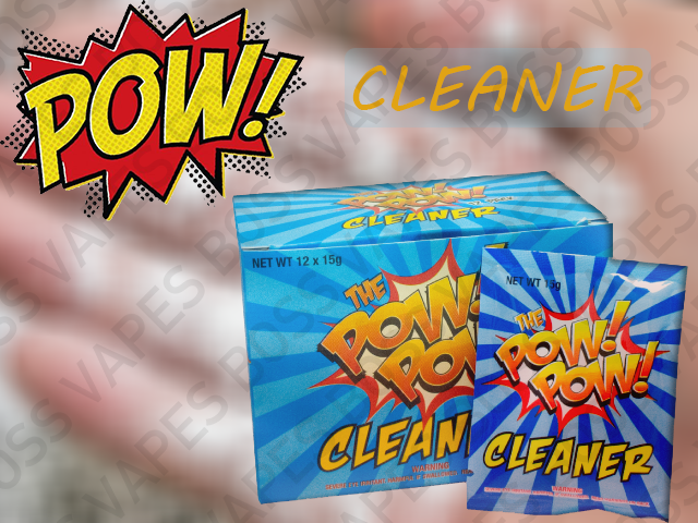 The Pow Pow Powder Cleaner - Priced Individual Pouches - Boss Vapes